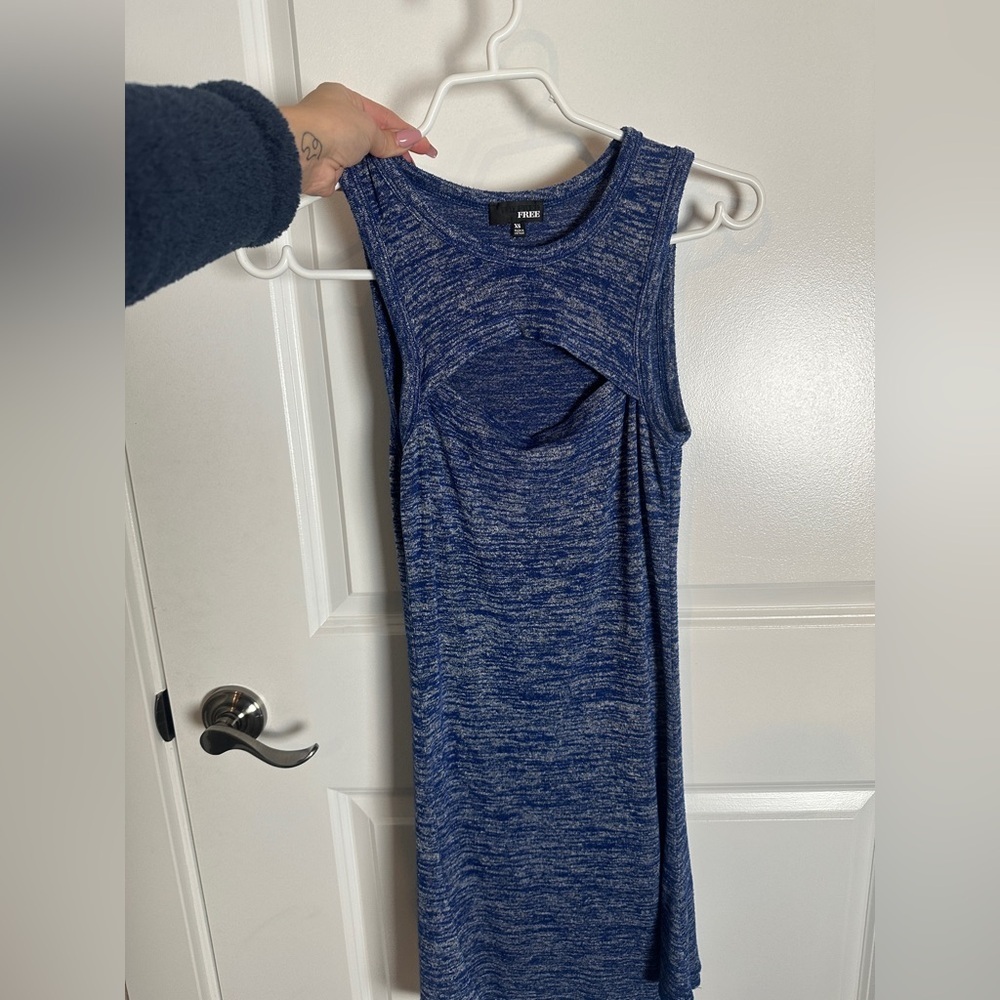 Wilfred Blue Mini Dress